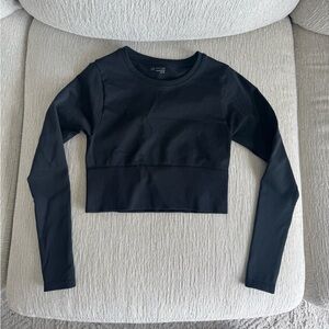 Offline by Aerie Long Sleeve Cropped Workout Top